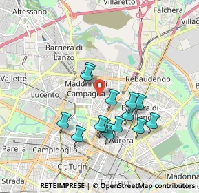 Mappa 10147 Torino TO, Italia (1.61143)