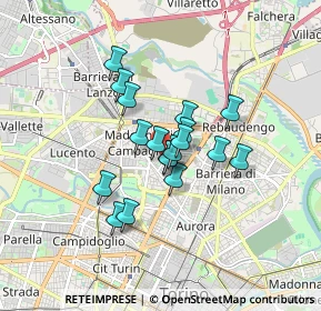 Mappa 10147 Torino TO, Italia (1.18)