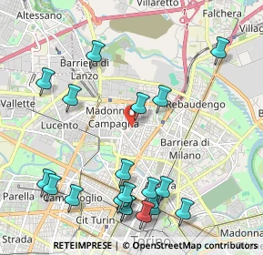 Mappa 10147 Torino TO, Italia (2.5085)