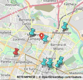 Mappa 10147 Torino TO, Italia (2.26833)