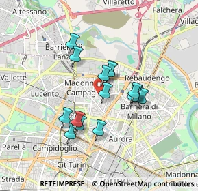 Mappa 10147 Torino TO, Italia (1.38067)