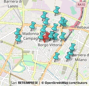 Mappa 10147 Torino TO, Italia (0.7855)
