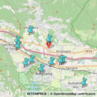 Mappa Via Almese, 10051 Avigliana TO, Italia (2.31636)