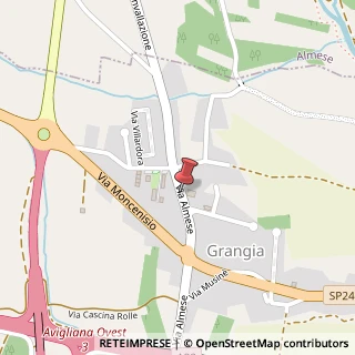 Mappa Via Almese, 47, 10051 Avigliana, Torino (Piemonte)