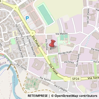 Mappa Via dei Prati, 5, 10044 Pianezza, Torino (Piemonte)