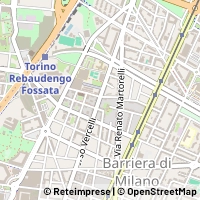 Mapa Torino
