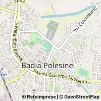 Kaart Badia Polesine