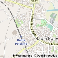 Mapa Badia Polesine