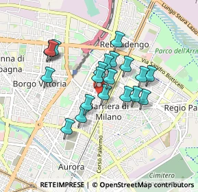 Mappa Via Nomaglio, 10155 Torino TO, Italia (0.701)