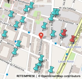 Mappa Via Nomaglio, 10155 Torino TO, Italia (0.1595)