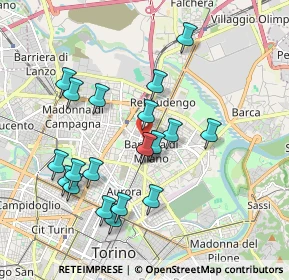 Mappa Via Nomaglio, 10155 Torino TO, Italia (1.8375)