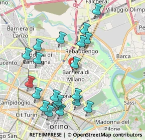 Mappa Via Nomaglio, 10155 Torino TO, Italia (2.171)