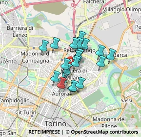 Mappa Via Nomaglio, 10155 Torino TO, Italia (1.1415)