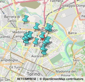 Mappa Via Nomaglio, 10155 Torino TO, Italia (1.16067)