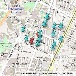 Mappa Via Verres, 10155 Torino TO, Italia (0.195)