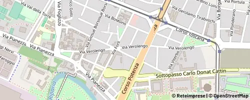 Mappa Torino