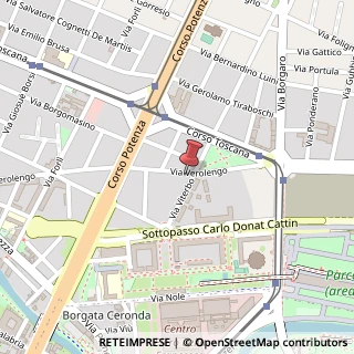Mappa Via Verolengo, 121, 10149 Torino, Torino (Piemonte)