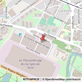 Mappa Via Giovanni Battista Feroggio, 20, 10151 Torino, Torino (Piemonte)