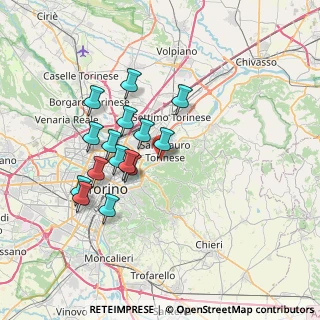 Mappa Via Pietro crusted, 00173 Roma RM, Italia (6.348)