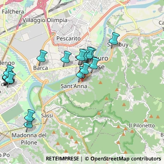 Mappa Via Pietro crusted, 00173 Roma RM, Italia (2.537)