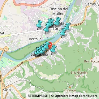 Mappa Via Pietro crusted, 00173 Roma RM, Italia (0.707)