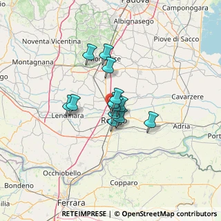 Mappa Vicolo della Fornace, 45100 Rovigo RO, Italia (8.06385)