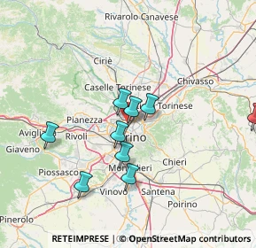 Mappa Via Chiesa della Salute ang, 10147 Torino TO, Italia (18.1)