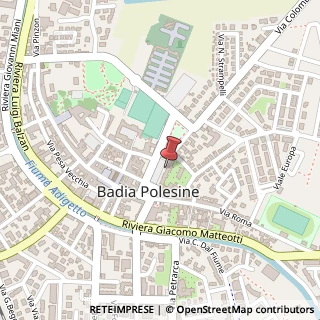 Mappa Piazza Guglielmo Marconi, 192, 45021 Badia Polesine, Rovigo (Veneto)