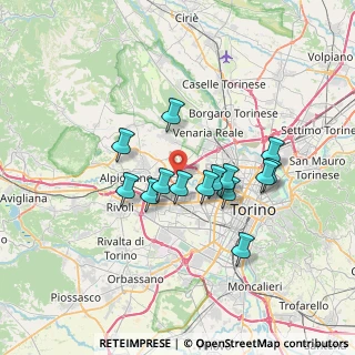 Mappa 10091 Torino TO, Italia (5.76929)