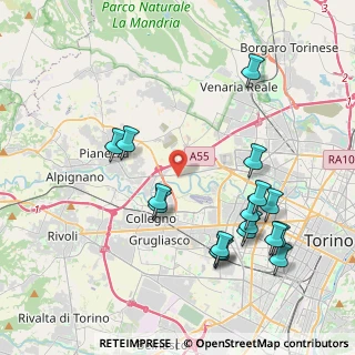 Mappa 10091 Torino TO, Italia (4.43529)