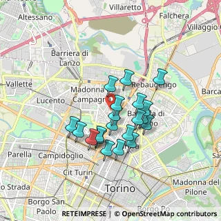 Mappa Via Michele Antonio Vibò, 10147 Torino TO, Italia (1.401)