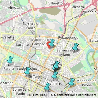 Mappa Via Michele Antonio Vibò, 10147 Torino TO, Italia (2.48769)