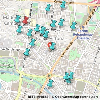 Mappa Via Michele Antonio Vibò, 10147 Torino TO, Italia (0.5945)