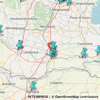 Mappa Via Adige, 45100 Granzette RO, Italia (27.536)