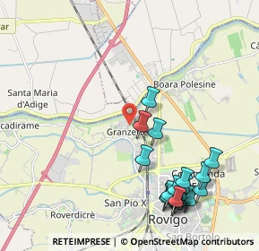 Mappa 45100 Granzette RO, Italia (2.4695)
