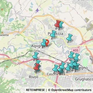 Mappa Via Caduti Per la Libertà, 10091 Alpignano TO, Italia (2.4645)