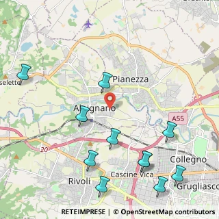 Mappa Via Caduti Per la Libertà, 10091 Alpignano TO, Italia (2.68727)