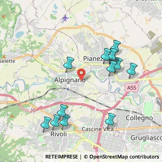 Mappa Via Caduti Per la Libertà, 10091 Alpignano TO, Italia (2.19846)