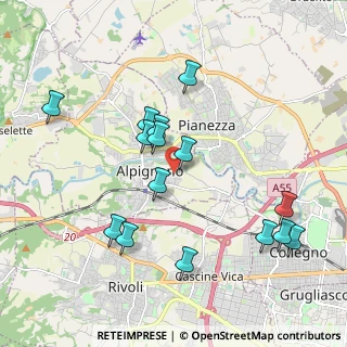 Mappa Via Caduti Per la Libertà, 10091 Alpignano TO, Italia (2.00313)
