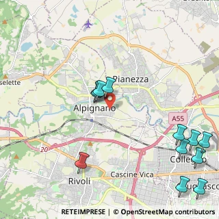 Mappa Via Caduti Per la Libertà, 10091 Alpignano TO, Italia (2.71583)