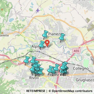 Mappa Via Caduti Per la Libertà, 10091 Alpignano TO, Italia (2.453)