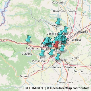 Mappa Via Caduti Per la Libertà, 10091 Alpignano TO, Italia (9.278)