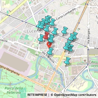 Mappa Via Giosuè Borsi, 10151 Torino TO, Italia (0.3735)