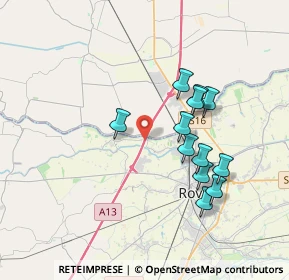 Mappa Via Bassa, 45100 Concadirame RO, Italia (3.33333)