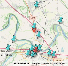 Mappa Strada statale 9 Via Emilia Km 267+702, 26862 Guardamiglio LO, Italia (5.04188)