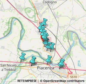 Mappa Strada statale 9 Via Emilia Km 267+702, 26862 Guardamiglio LO, Italia (2.81133)