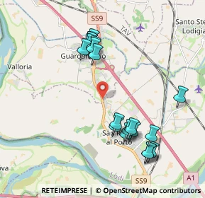 Mappa Strada statale 9 Via Emilia Km 267+702, 26862 Guardamiglio LO, Italia (2.006)