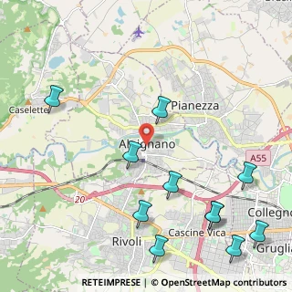 Mappa Piazza bellingeri, 10091 Alpignano TO, Italia (2.76636)