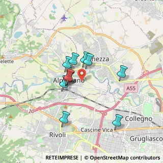 Mappa Via Ex Internati, 10091 Alpignano TO, Italia (1.34)