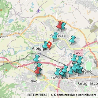 Mappa Via Ex Internati, 10091 Alpignano TO, Italia (2.4385)